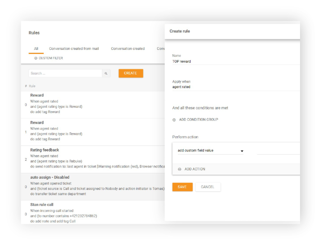 Créer-règle-dans-LiveAgent